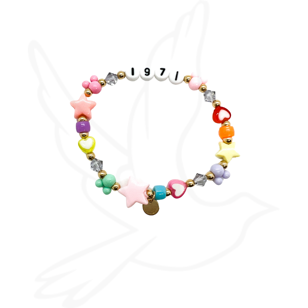 1971 Bracelet – Theme Park Inspired | Gold-Filled or Sterling Silver