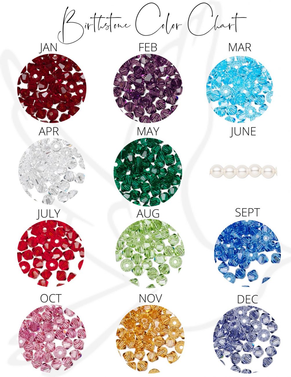 BRACELET | CUSTOM BIRTHSTONE BRACELET WITH MODERN STONES (GOLD-FILLED OR STERLING SILVER)
