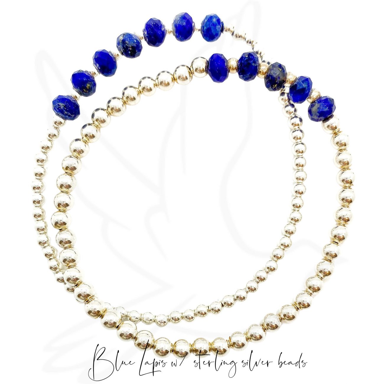 BRACELET | Blue Lapis with Gold-Filled or Sterling Silver
