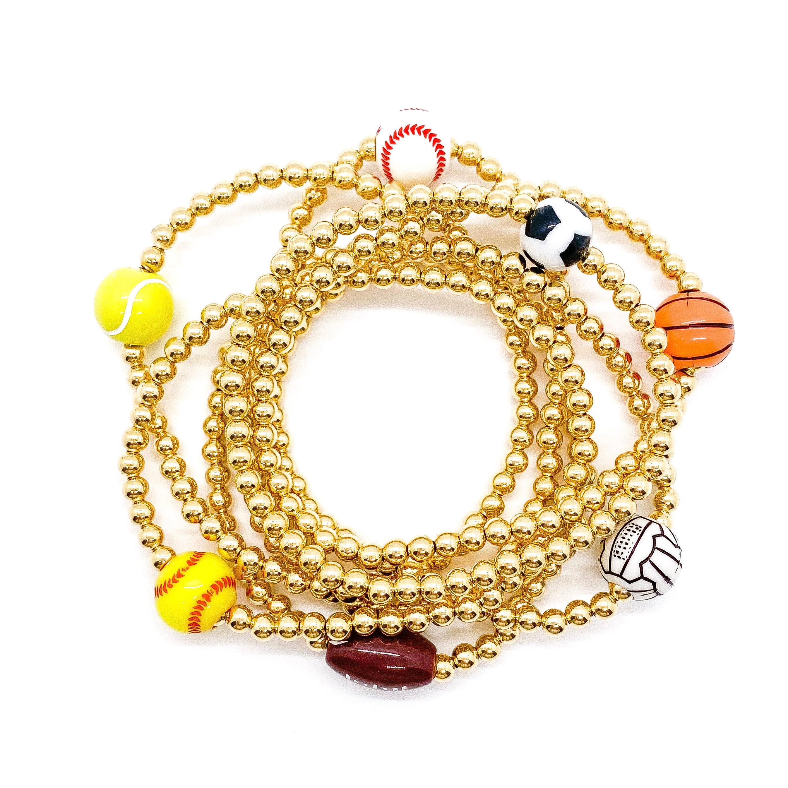 Game Day Bracelet | Sports Collection (Gold Filled or Sterling Silver)
