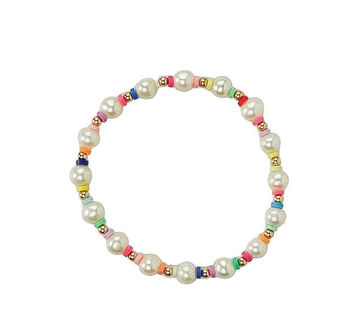 Rainbow Pearl Party Bracelet | Gold Filled or Sterling Silver