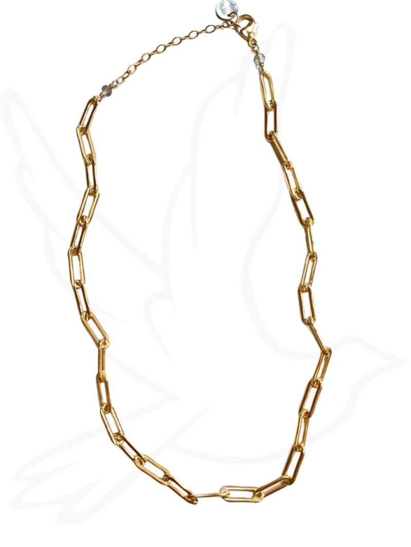 NECKLACE | PAPER CLIP CHAIN – Classic Staple for Layering or Gifting