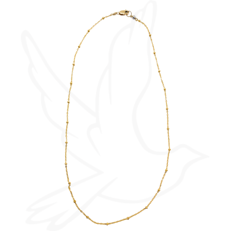NECKLACE | THE GABBY – Dainty Beaded Everyday Necklace