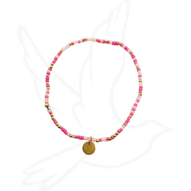 Shades of Pink Bracelet – Breast Cancer & Awareness Support