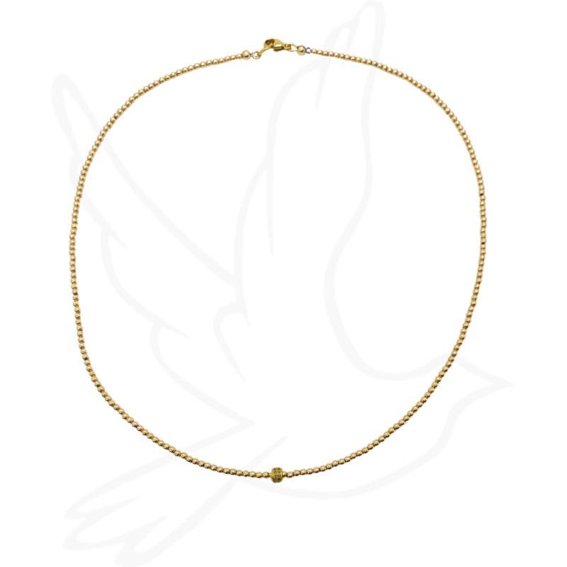 NECKLACE | THE SCOTTIE – Everyday Double-Pave Diamond Layering Necklace