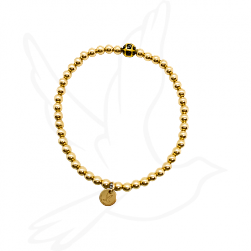 The Velma Bracelet – 4mm Gold-Filled or Sterling Silver Stackable Bracelet