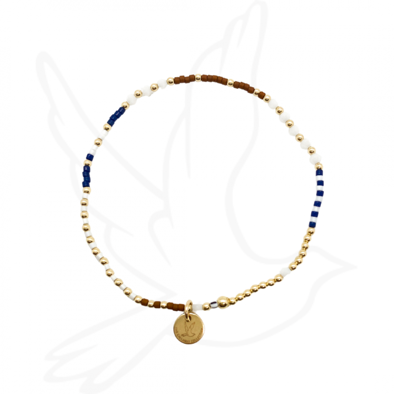 Falling For You – Autumn Beaded Bracelet with Sparkle