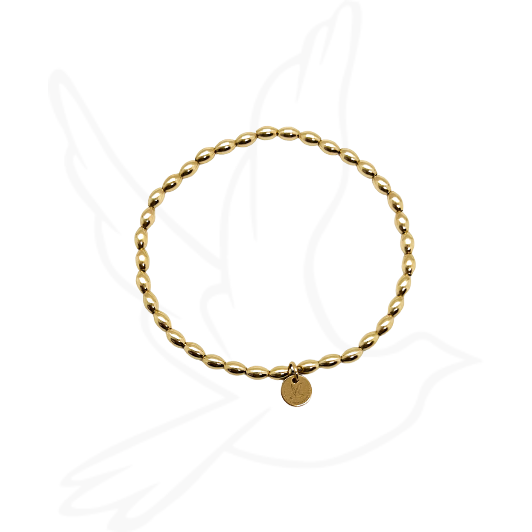 The Kortney | Gold-Filled Bead Bracelet