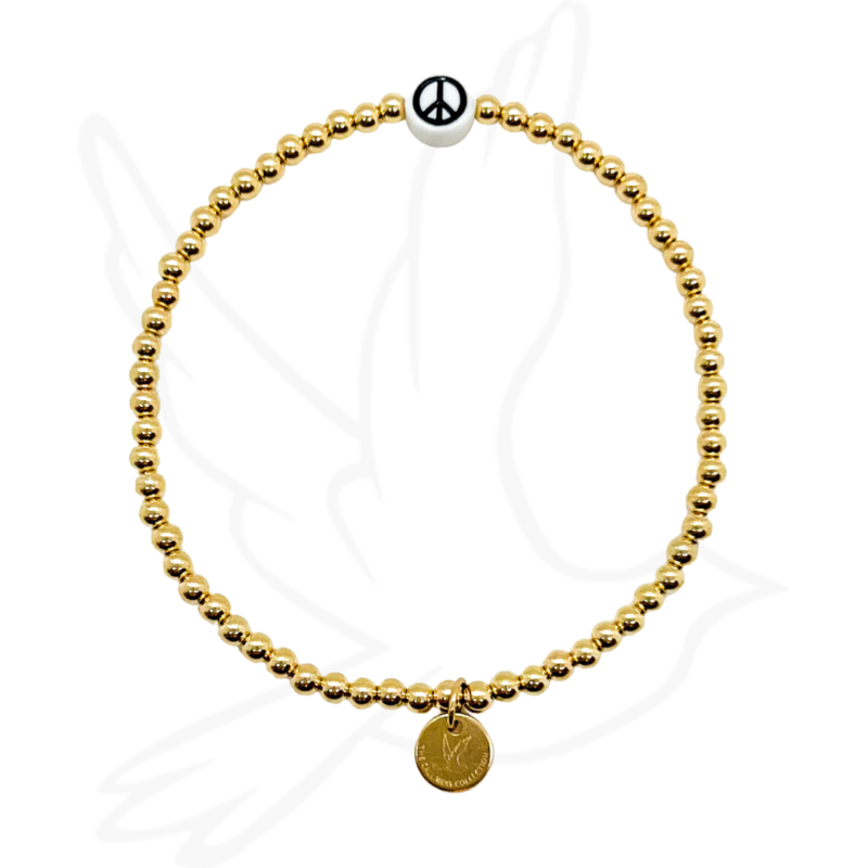 Peace Be With You Bracelet | Gold-Filled or Sterling Silver