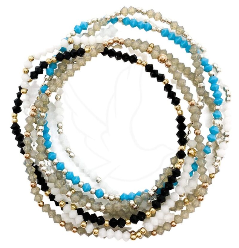 Bracelet | 3mm Austrian Crystal – Organic Sparkle