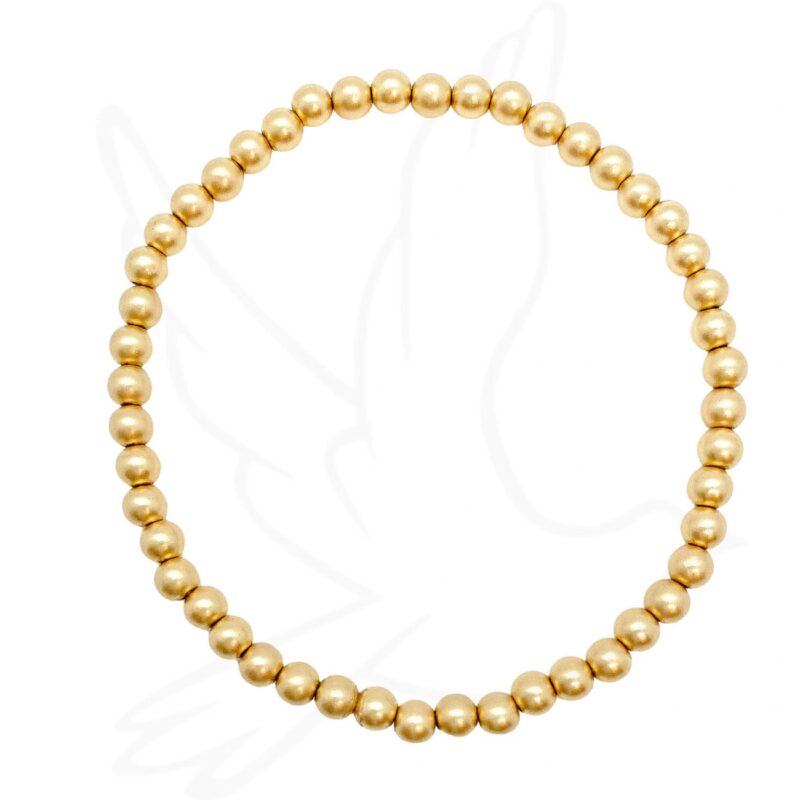 BRACELET | Matte Gold-Filled Bead Bracelet