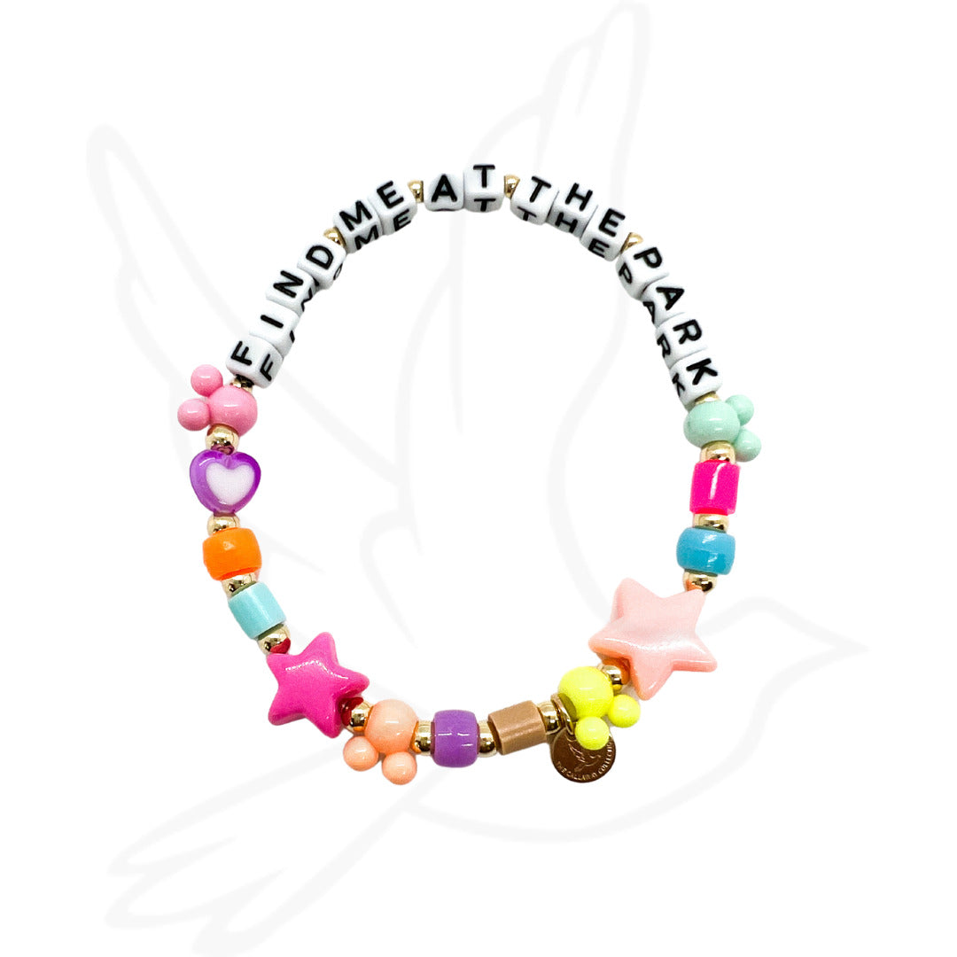 Find Me at the Park Bracelet | Whimsical Beads for Disney Dreamers