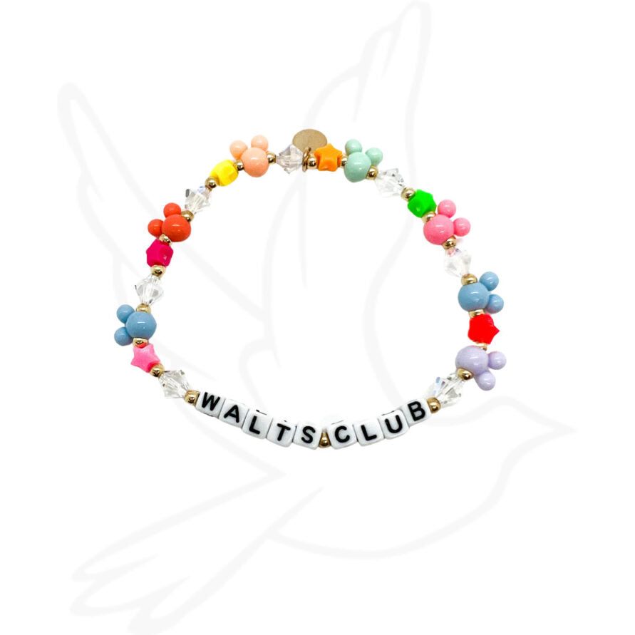 Walt’s Club Bracelet | A Playful Nod to Theme Park Magic